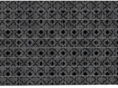 Orient - Einfarbig bedruckter Sichtschutzstreifen auf Rolle | moderner Zaundruck | einfache Verarbeitung | Aufwertung vom Doppelstmattenzaun | UV-beständig 2,5m x 1,8m