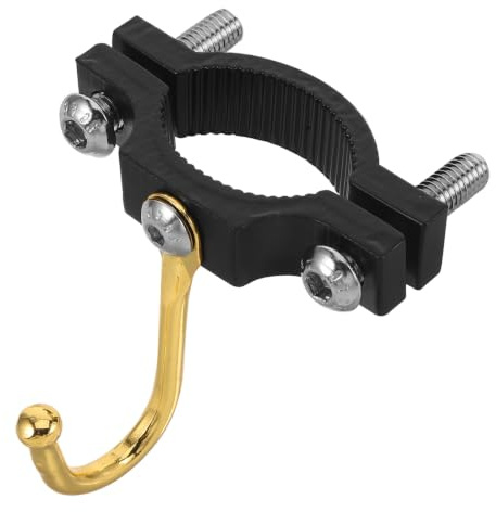 WHAMVOX Violin Viola Cello Bow Hanger with Portable Clamp-On Music Stand Hook for Conductors and Musicians in Orchestra and Stage Settings