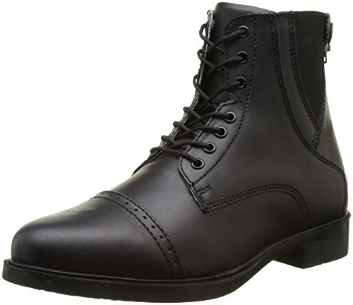 HKM SPORTS EQUIPMENT Jodhpur-London-mit Elastikeinsatz+reißverschluss9100 Schwarz44 Pantalon Mixte, Noir, 44 EU