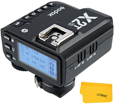 Godox X2T-S TTL-Funk-Blitzauslöser für Sony, 1 / 8000s-Hochgeschwindigkeitssynchronisation, 5 Separate Gruppentasten und 3 Funktionstasten für schnelle Einstellungen