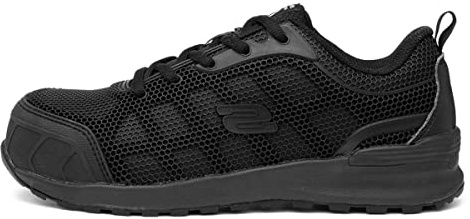 Skechers Women's Bulkin Ayak Industrial Shoe, Black, 5 UK