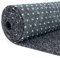 Carpeto Rugs Kunstrasen Balkon Teppich Wasserfest - Kunstrassenteppich Outdoor - Rasenteppich Balkon Meterware mit Noppen - Kunstgras Balkonteppich - Grau - 100 x 100 cm