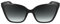 Calvin Klein Unisex CK24507S Sunglasses, 001 Black, 57
