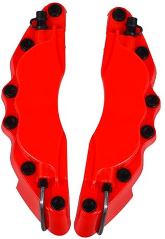 Gatuida Copri Pinze Freno Auto ABS Accessori per Auto Copri Pinza Posteriore Protezione Elegante per Freni Disco Facile Installazione