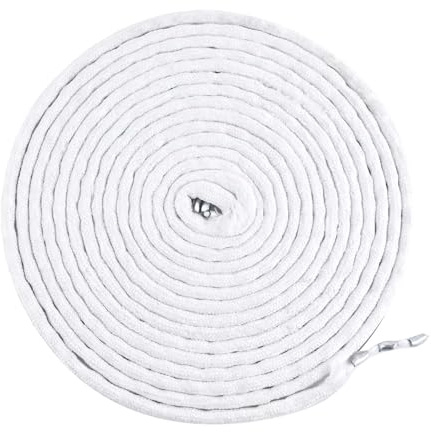 UPUPGO Ruban de plomb pour rideaux - Ruban de plomb - Lestage - Lourd - Découpable - 50 g - 5 m