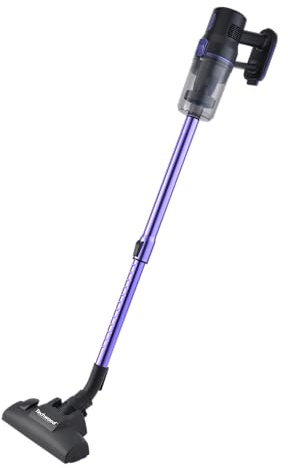 Techwood Aspiradora Escoba con Cable 2 en 1, 600 W, 0.5 Liters, Blue