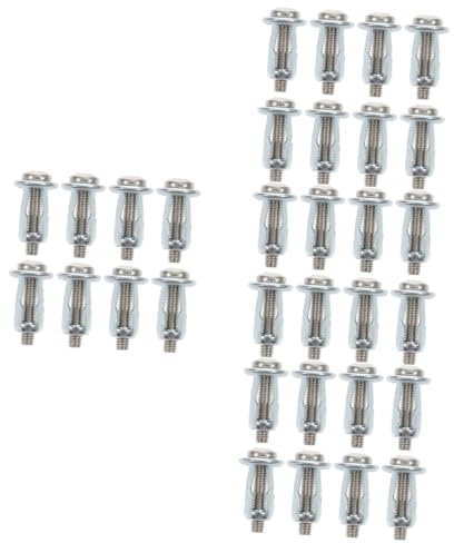 OKUMEYR Lot De 4 Écrous De Fixation pour Ancrage De Porte Creuse pour Tôle Daluminium 10 Pièces X 4