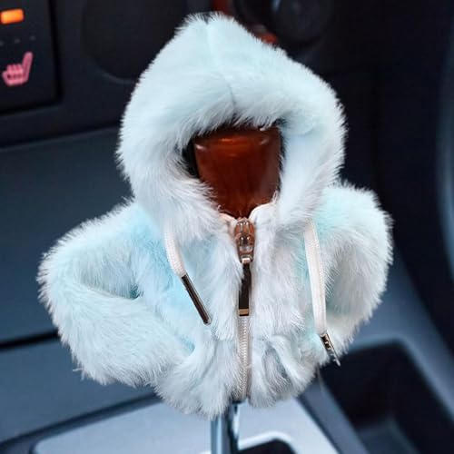 Huehkir Schaltknauf Hoodie, Auto Schaltknauf Abdeckung, Hoodie-Pullover-Auto-Schalthebel-Abdeckung, Hoodie Schaltknauf Hoodie für Schaltknauf, Pulli Hoody für Auto Schaltknauf Schaltknüppel
