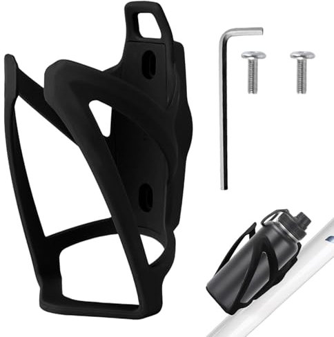 Fahrrad-Getränkehalter, leichter Flaschenhalter mit Schrauben, langlebige Wasserflaschenhalterung für Mountainbikes, Rennräder, Fahrrad-Getränkehalter, Zubehör für Rollstuhl, Heimtrainer