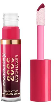 Max Factor 2000 Calorie Match Maker, pH-reaktiver Lipgloss mit langanhaltender, feuchtigkeitsspendender Formel, Fb. 030 Daring, 4,4ml