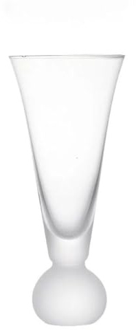 CFY652 Flute da Champagne Bicchiere da Champagne con Perline Rotonde e Gambe Corte, 1 flûte da Champagne, capacità 6,43 Once for riunioni aziendali ed Eventi Bicchiere da Champagne