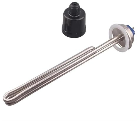 Elemento Calefactor Tubular Eléctrico De Triple Abrazadera De 240 V For Calderas De Cerveza De 2,5 KW, 3,5 KW, 4,5 KW Y 5,5 KW, SUS304(Heater,4.5kw 280mm)
