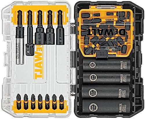 DEWALT Screwdriver Bit Set, Impact Ready, FlexTorq, 35-Piece (DWA2T35IR)