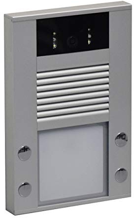 Wantec Monolith B IP Gegensprechanlage Türsprechstelle /4-Ruftasten+Kamera