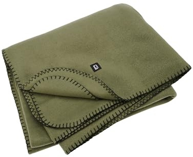 Brandit Fleece Blanket, Farbe: olive, Größe: OS