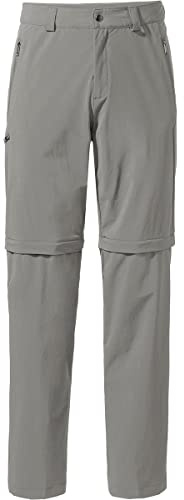 VAUDE Vandringsbyxor herr Farley stretch zip-off byxor II, vattenavvisande herr vandringsbyxor med dragkedja off, ventilerande vandringsbyxor med byxlinning, bekväm och snabbtorkande