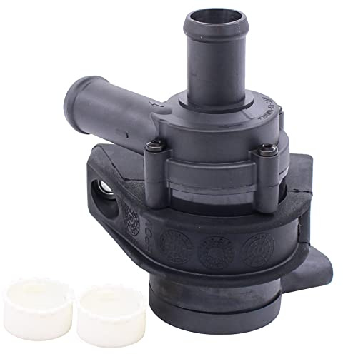 Doo Engy Wasserpumpe Zusatzwasserpumpe Zusatzkühlmittelpumpe Sekundärpumpe 2 polig 12V mit Halter für Transporter T5 für Multivan T5 für Sharan 7M 1.9-3.2 7H0965561