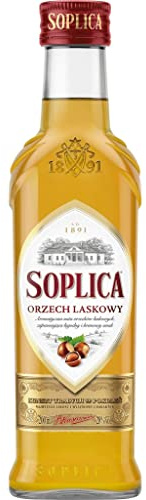 Likier Soplica Orzech Laskowy 0,2L - Haselnusslikör | Likör |200 ml | 28% Alkohol | Soplica | Geschenkidee | 18+