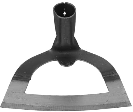 Healvian Azada Hueca De Jardín De Acero Inoxidable 8.38X6.69X4.80 Pulgadas Herramienta De Mano para Deshierbe Labranza Y Siembra En Huertos Y Jardines