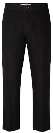 SELECTED HOMME herr tygbyxor Slh196-rak Mads Linne Pant Noos