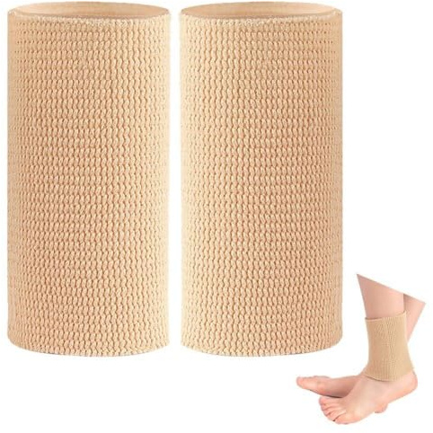 Luxylei Knöchel-Gel-ärmel Eiskunstlauf-knöchelbandage Gepolsterte Skate-socken Fußpolsterschutz Für Eiskunstlauf-reiten