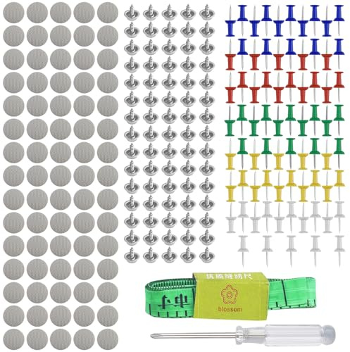 Baxcdyswe 65PCS Ciel de Toit Voiture Universels Boutons D'Outils de Réparation, Toit de Voiture Boucle Fixe de Toit, Réparer le Toit de N'Importe Quelle Voiture pour Rivets Kit de Boutons