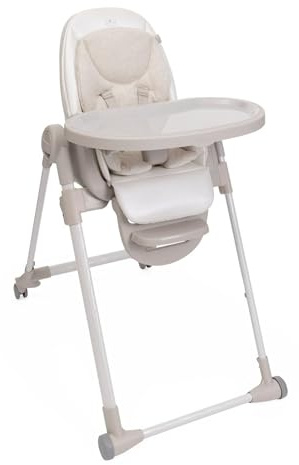 Chicco Polly Armonia Utvecklingsbarnstol för barn från 0 månader till 40 kg, liggstol med justerbar höjd och fotstöd, 4 hjul, kompakt spärr