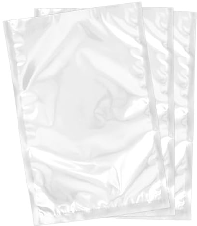 Monouso | 100 Bolsa Vacío 90 micras 120×200 mm | Poliamida/Polietileno Alta Barrera | Ideal para Conservación y Envasado | Pack de 100 Unidades