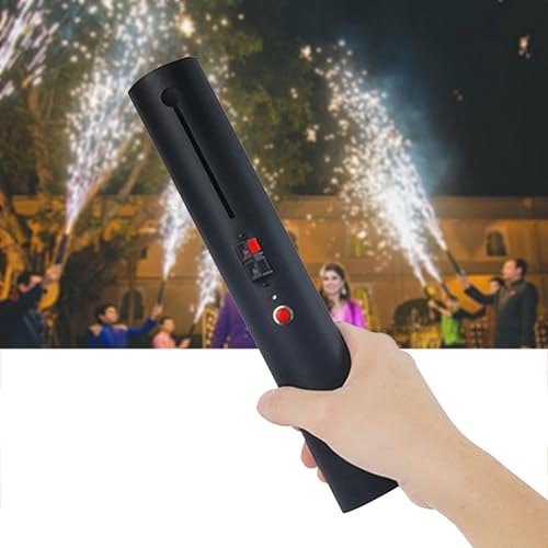 Encendedor de fuegos artificiales fríos Máquina pulverizadora electrónica portátil para eventos al aire libre Espectáculos de bodas Propuestas en hoteles Controlador para exteriores e interiores