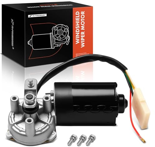A-Premium Front Windshield Wiper Motor Compatible with Volkswagen Beetle 1972-1978, Super Beetle 1971-1972, 4-Pin, Standard Version, Left Hand Drive