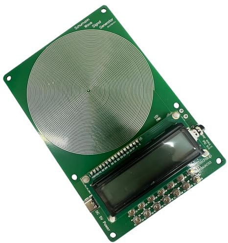 Guaber Generatore Frequenza Regolabile 7.83Hz Sine con Interfacce Alimentazione Tipo C 001Hz ~ 100000Hz Intervalli Sine Onde