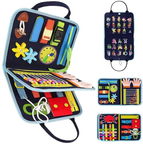 Couverture sensorielle portable pour personnes âgées, jouets anti-perte de mémoire, soulagement de l'anxiété, activités autistiques, améliore la stimulation mentale, démence, jouets d'Alzheimer, cade