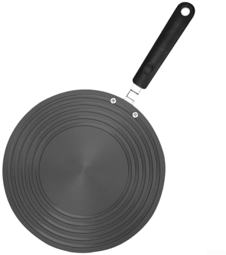 Placa difusora de calor, anillo de cocción a fuego lento para estufa de gas, protector antiquemaduras, placa de aislamiento térmico de descongelación para cocina de inducción, sartén (I)