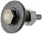 wolfcraft 1 Spanndorn für Bohr 22,2 und13 mm, 13 x 8 mm 2139000