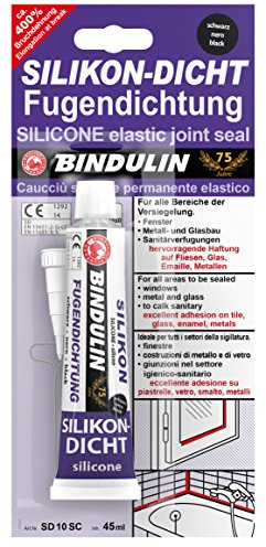 Bindulin Silikon-Dicht Fugendichtung schwarz 50 ml
