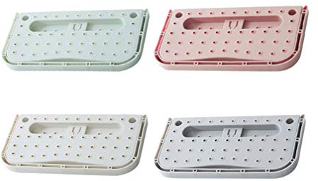 TOPBATHY 4 stücke Wand Schuhe Rack Faltbare hängen Schuhe lagerung veranstalter Halter tür Schuh kleiderbügel Hausschuhe für zuhause