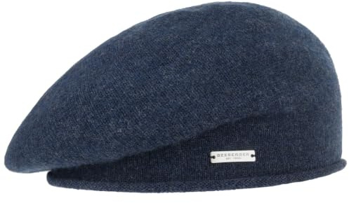 Seeberger Lasuna Kaschmirbaske Baskenmütze Wollbaske Damenbaske Baske Damen - Oversize Winter Herbst-Winter