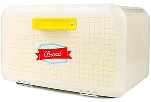 ABGRC Cocina Panera Caja de Pan Vintage, Soporte de Pan Multifuncional para Chips de Pan de Pastel, contenedor de Almacenamiento de Pan, Cubo de Pan de Gran Capacidad Minimalista