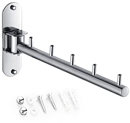 Dtoterul Edelstahl Kleiderlüfter Wand Klappbar Kleiderhaken Klappbar Wand Kleiderständer Klapphaken Kleiderständer Wandhaken Klapphaken Kleiderhaken klappbar Edelstahl für Balkon Badezimmer
