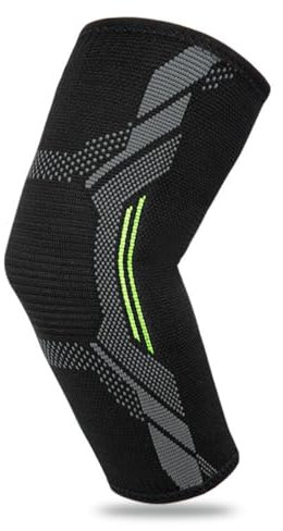 MIVORA Ellenbogenbandage, Professional Ellenbogen Bandagen Herren Damen, Ellbogenschoner für Links/Rechts, Kompression Ellenbogen Bandage für Tennisarm und Sehnenentzündung(M)