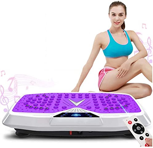 Plaque de vibration 4D Vibration Fitness Trainer Interface USB sans fil Musique Équipement d'entraînement à domicile pour perte de poids Amplificateur Tonification