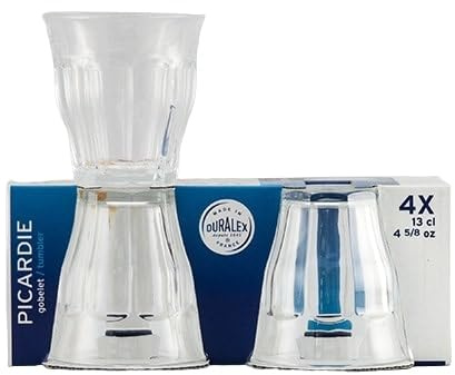 Duralex - Set de 4 verres 13 cl Transparent PICARDIE