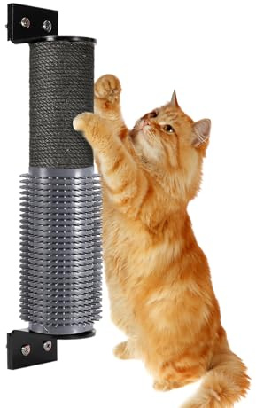 Lunaobrik Recambio para rascador para gatos – Piezas de repuesto árbol gato sisal natural autolimpiante | Accesorios reutilizables para gatos para escalada juego entretenimiento interior y exterior