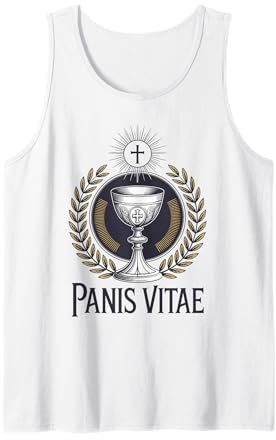 Sainte Eucharistie Latine Messe Catholique Débardeur