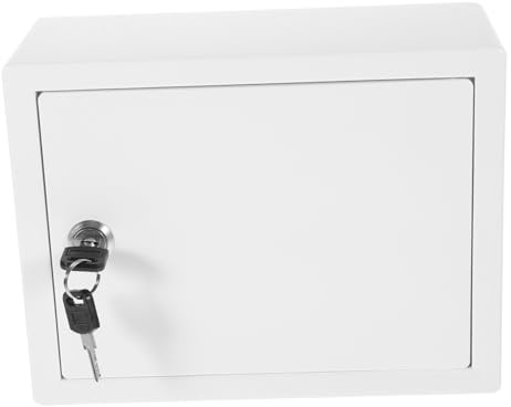 Tofficu Buzón De Correo Exterior con Cerradura Caja Buzón Multiusos para Pared para Leche