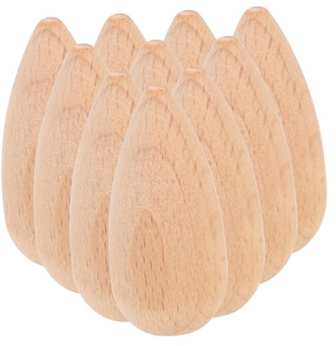 10pcs Unpainted Wooden Peg Dolls for Children DIY Graffiti Craft | Wood Blank Set, Can be Drawn, Home Hand-painted Decoration, Elegant Detailed Finish
