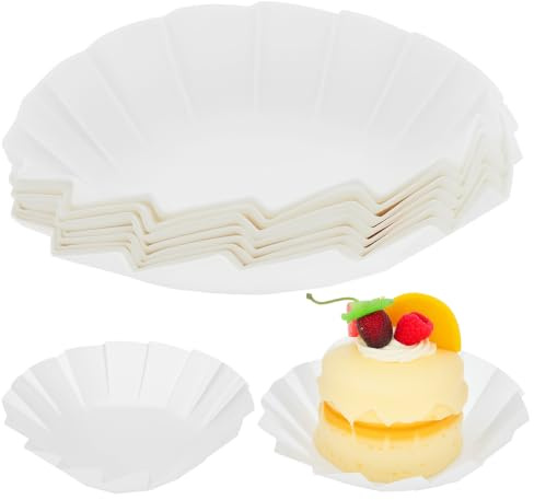 ULTECHNOVO 200Pcs Baking Liners Cupcake Muffin Liners Food Grade Paper Cake Round 4.00In Baking Cups for Wedding Party Bakery Use