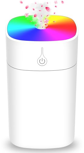 Tragbare Mini-Luftbefeuchter für Schlafzimmer, Aromadiffusor für zu Hause, persönlicher Tisch-Luftbefeuchter für Pflanzen, Raumduft-Aromadiffusor, 2 Modi, Nachtlicht, automatische Abschaltung