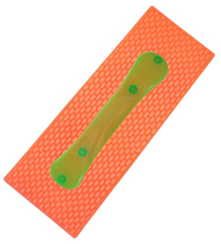 Gadpiparty Cazzuola in plastica resistente, leggera, portatile, per intonacatura liscia e finitura, facile da pulire, cazzuola per lavori in muratura e muratura