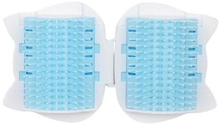 Brosse d'angle pour chat – Grattoir d'angle mural – Fournitures de toilettage pour chat | Pour l'intérieur, la maison, le salon, la chambre à coucher, le vétérinaire, le spa, le bain, le